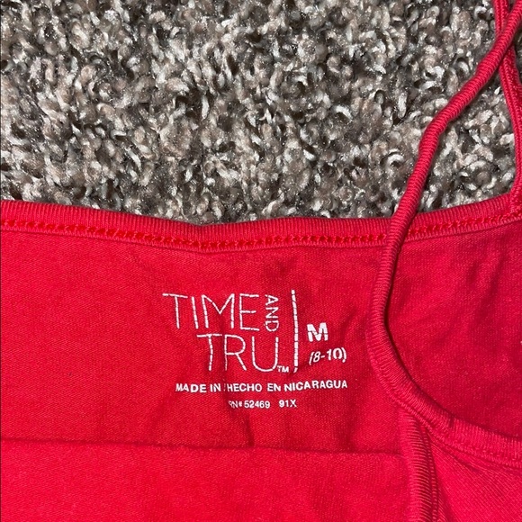 Aeropostale Black Cami and Time&Tru Red Camisole - Picture 3 of 8